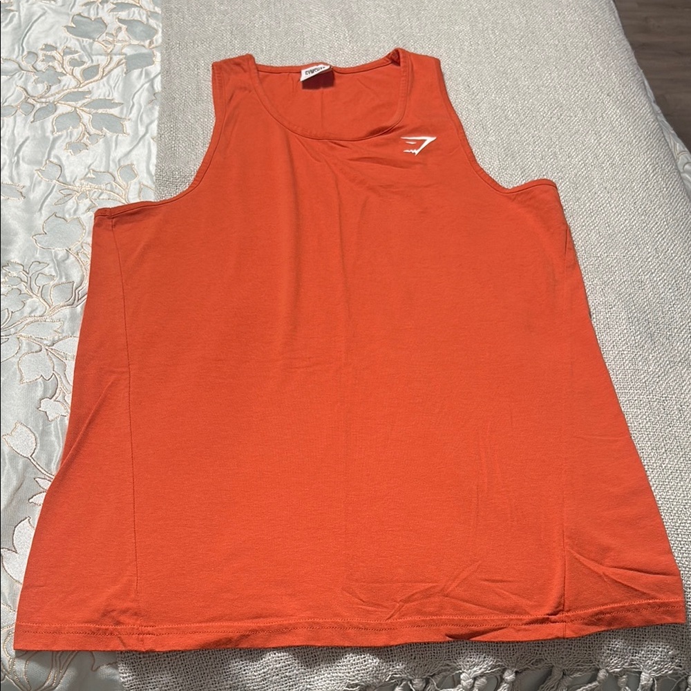 Gymshark Vibrant Orange Muscle Tee